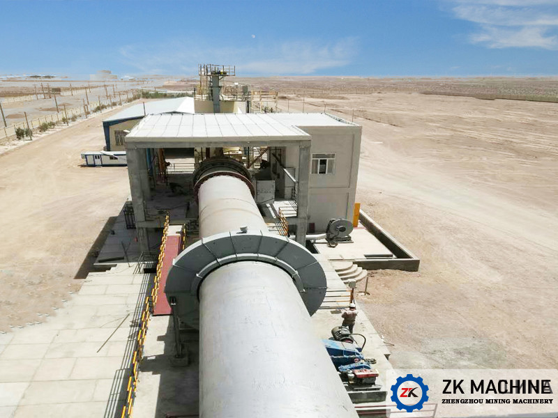 Производственная линия активного известняка 800T/D с полевой установкой и послепродажным обслуживанием