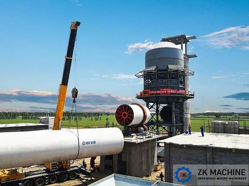Новый дизайн 600 T/D Активное каменноугольное оборудование производственной линии с предварительным нагревом