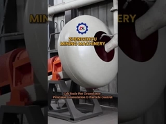 Маленькое устройство для грануляции на диске Большая мощность Профессионал Надежный